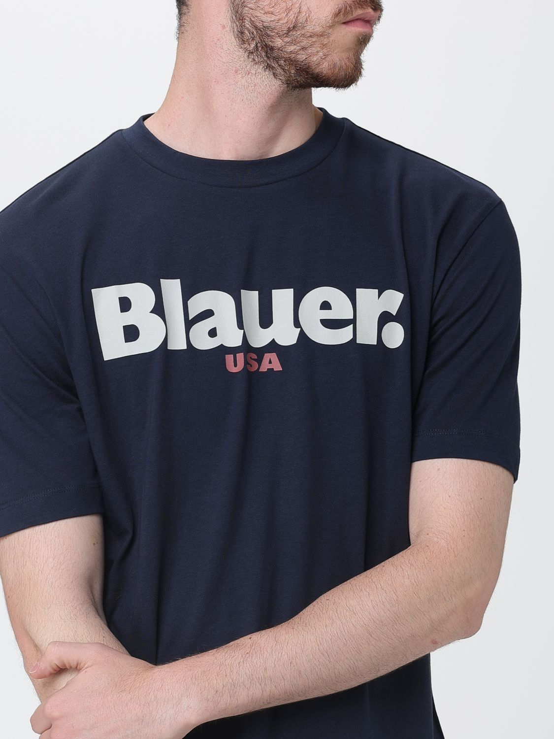[BLAUER] T-shirts Short Sleeve SS26 BLUH02299007439 888