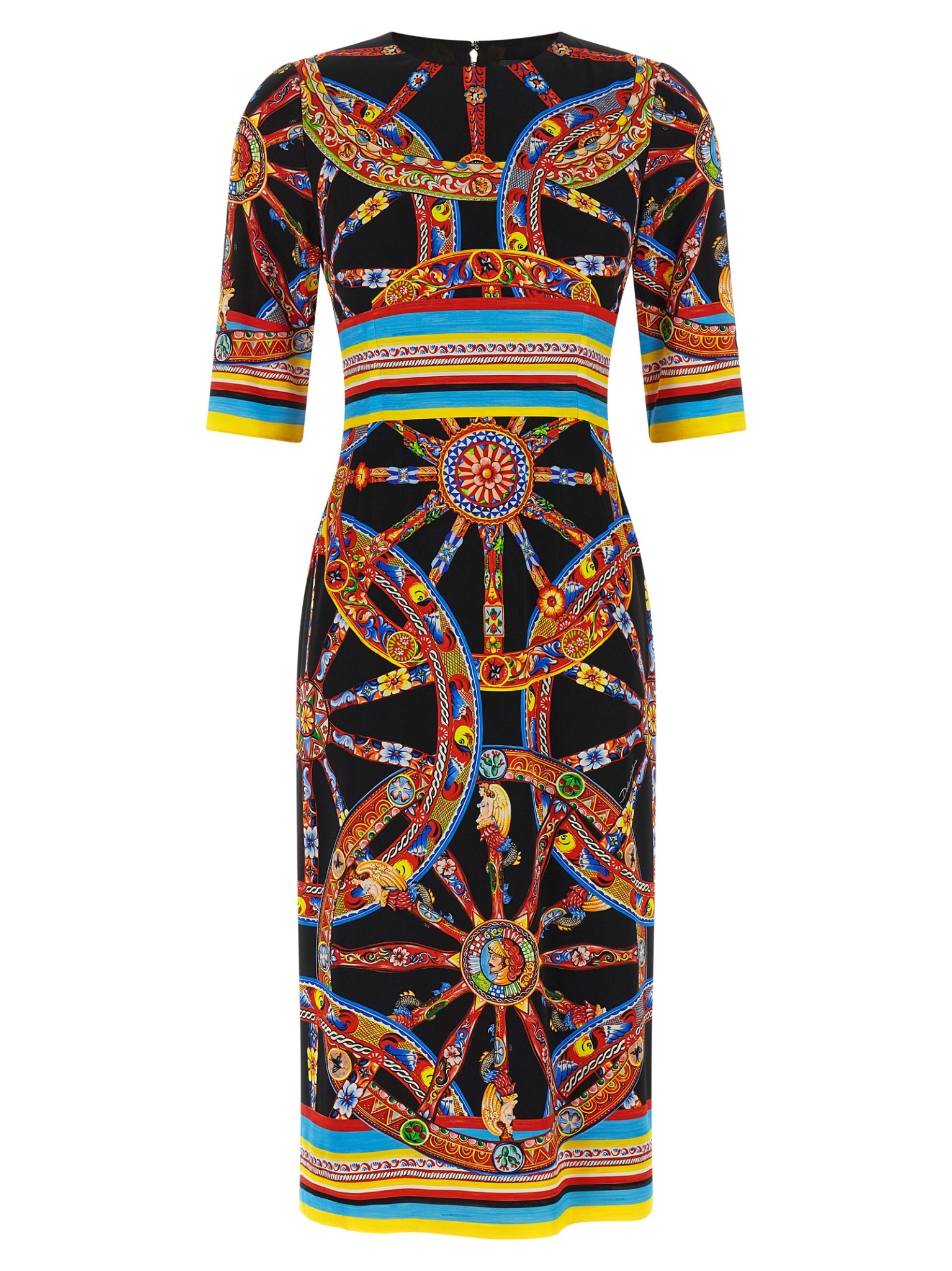 [Dolce & Gabbana] Short sleeve dress FW26 F6EAJTGDDTAS9000
