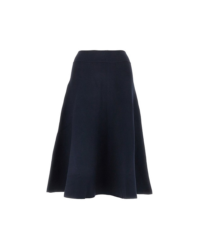 [THE FRANKIE SHOP] Long skirt SS26 SKFS22128304.NAVY-NAVY