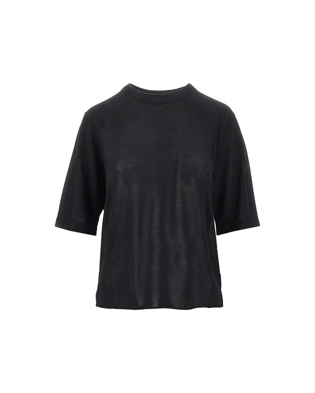 [LouLou De Saison] T-shirts Short Sleeve SS26 NALA.BLACK-BLACK