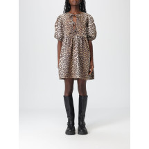[GANNI] Short sleeve dress SS26 F9758 943