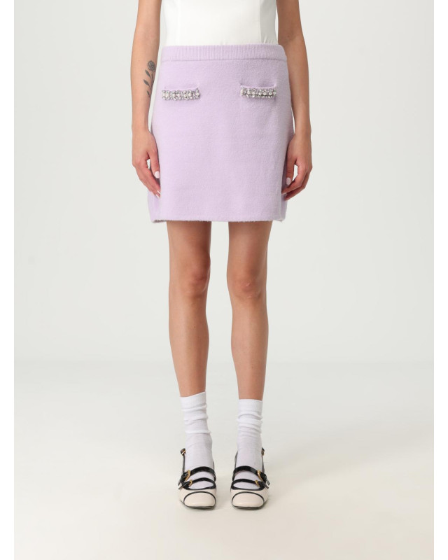 [Self-portrait] Mini skirt FW25 PF25085SKL LILAC