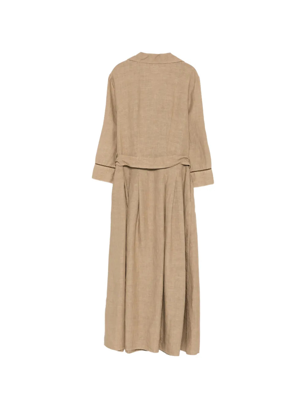 [120% LINO] Long sleeve dress SS26 33ALIW4PKG000F753000000092