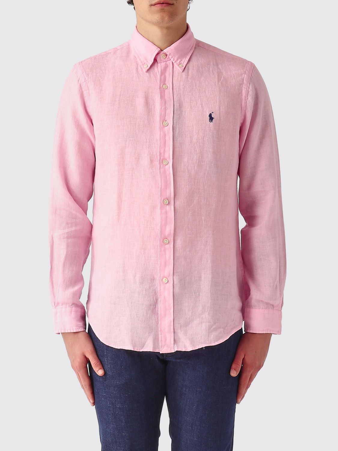 [Polo Ralph Lauren] Shirts Long Sleeve SS26 710966294 009
