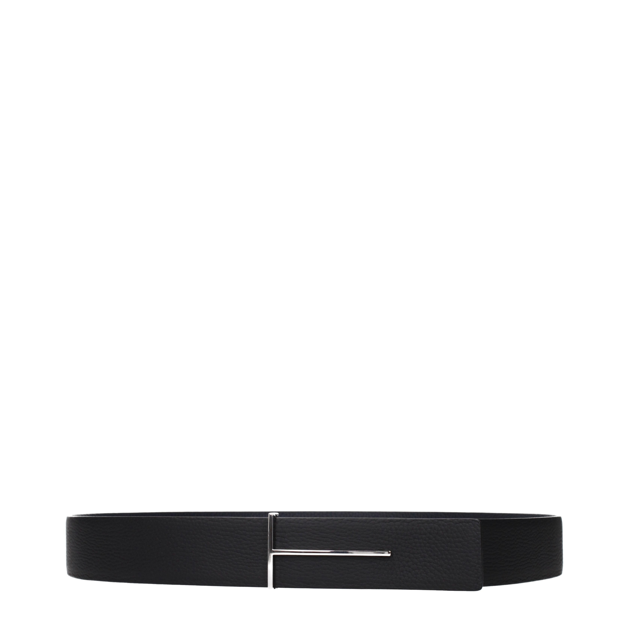 [Tom Ford] Belt SS26 TB331LCL236SDARKNAVYBLACK