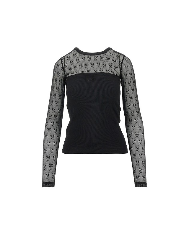 [PINKO] T-shirts Long Sleeve SS26 106472A362Z99-Z99