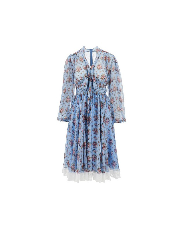 [DOLCE&GABBANA] Long sleeve dress SS26 F611ZTIS10FHC5XK-HC5XK