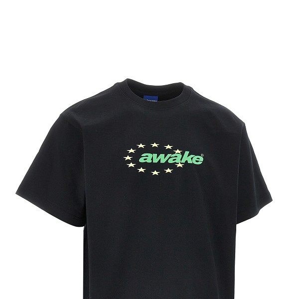 [AWAKE NY] T-shirts Short Sleeve SS26 AWK-SP26-TS002.BLACK-BLACK