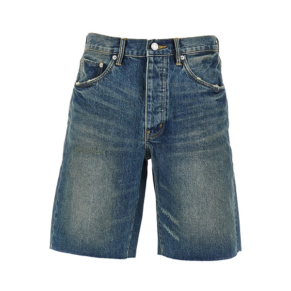 [Purple Brand] Shorts SS26 P059-VTST226.MID INDIGO-MID INDIGO