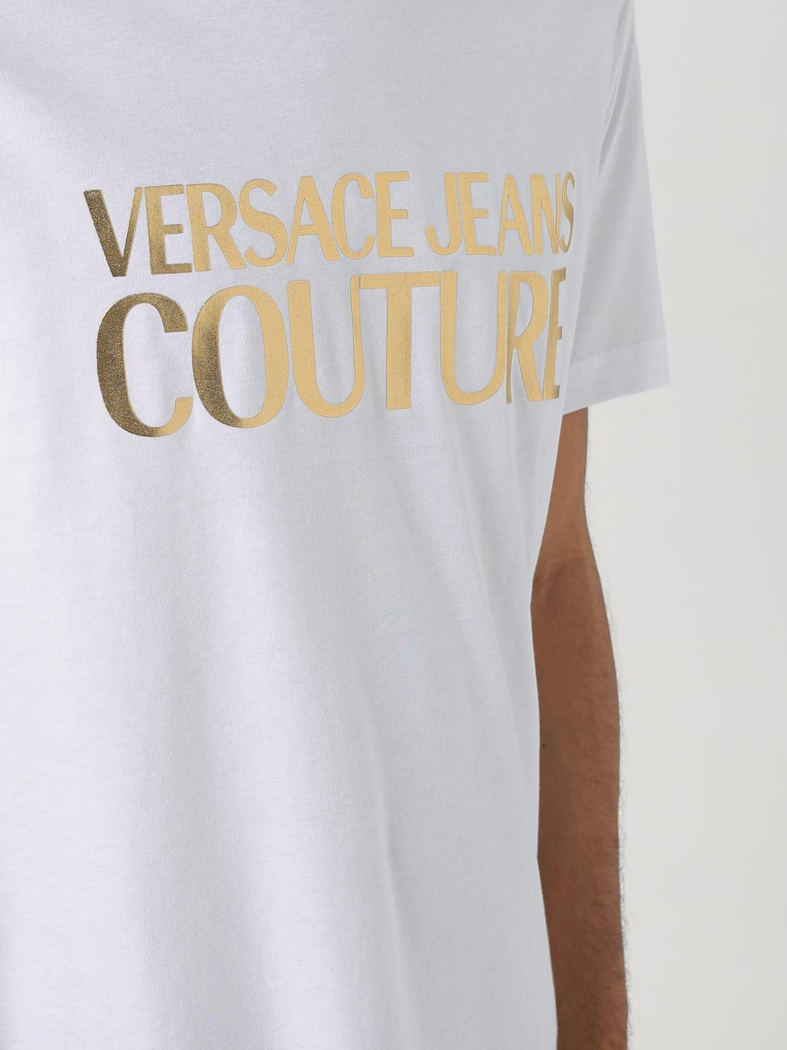 [VERSACE JEANS COUTURE] T-shirts Short Sleeve SS25 78GAHT05CJ00T G03