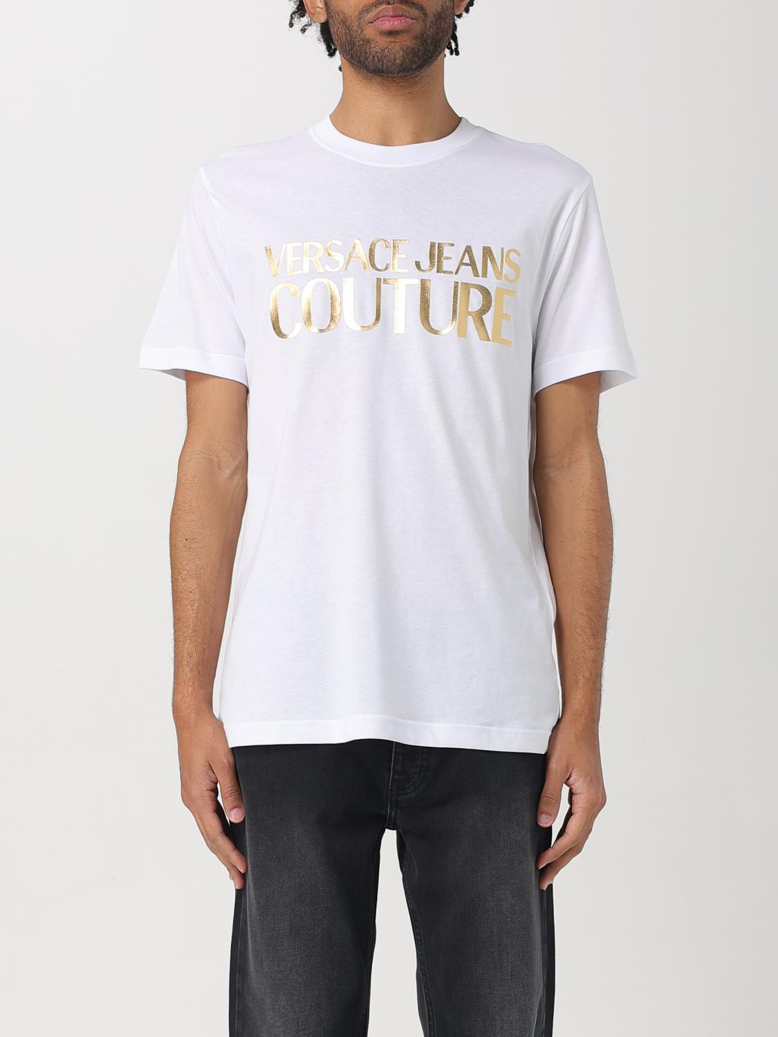 [VERSACE JEANS COUTURE] T-shirts Short Sleeve SS25 78GAHT05CJ00T G03