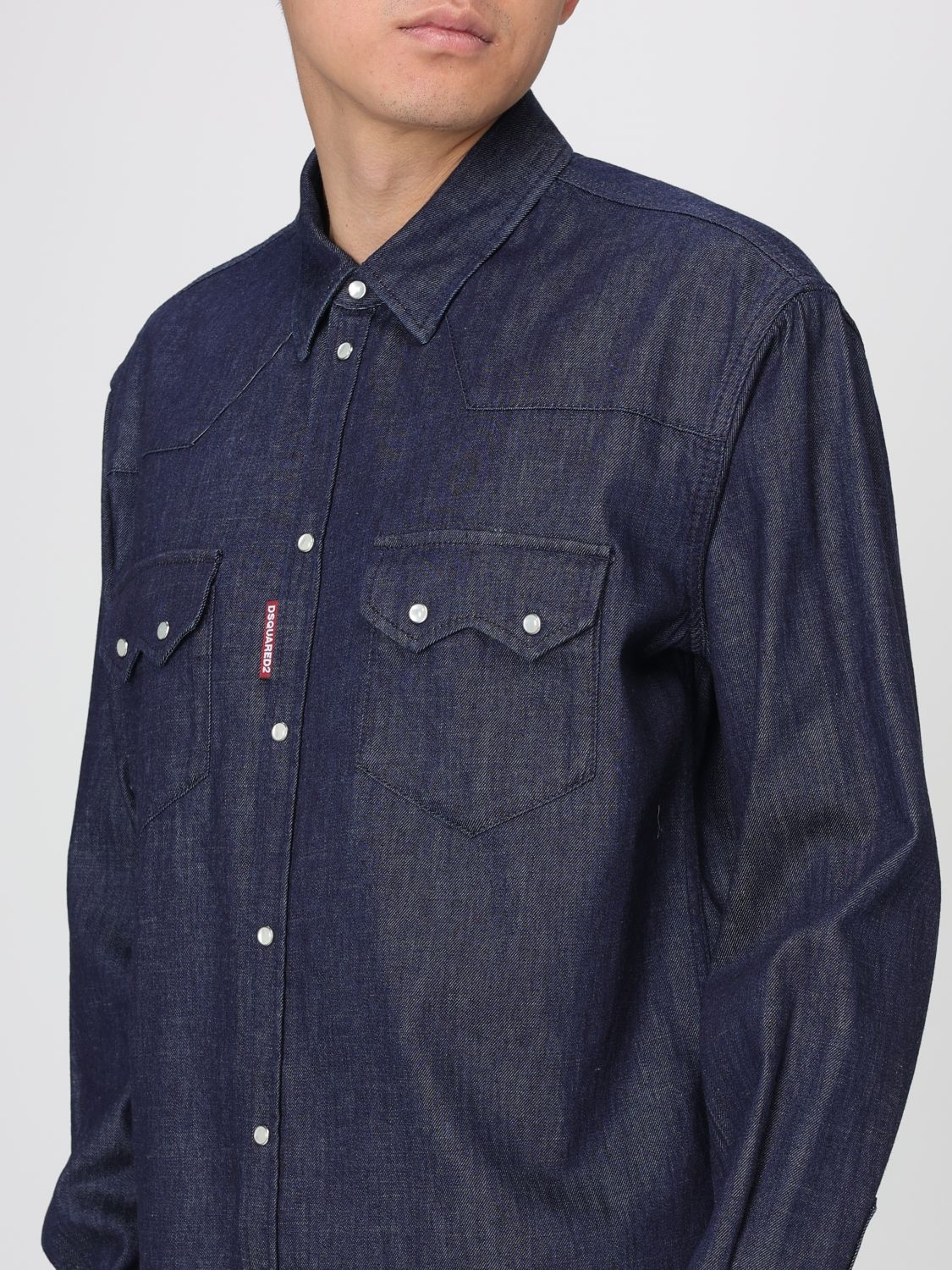 [Dsquared2] Shirts Long Sleeve SS26 S74DM1025D30029 470