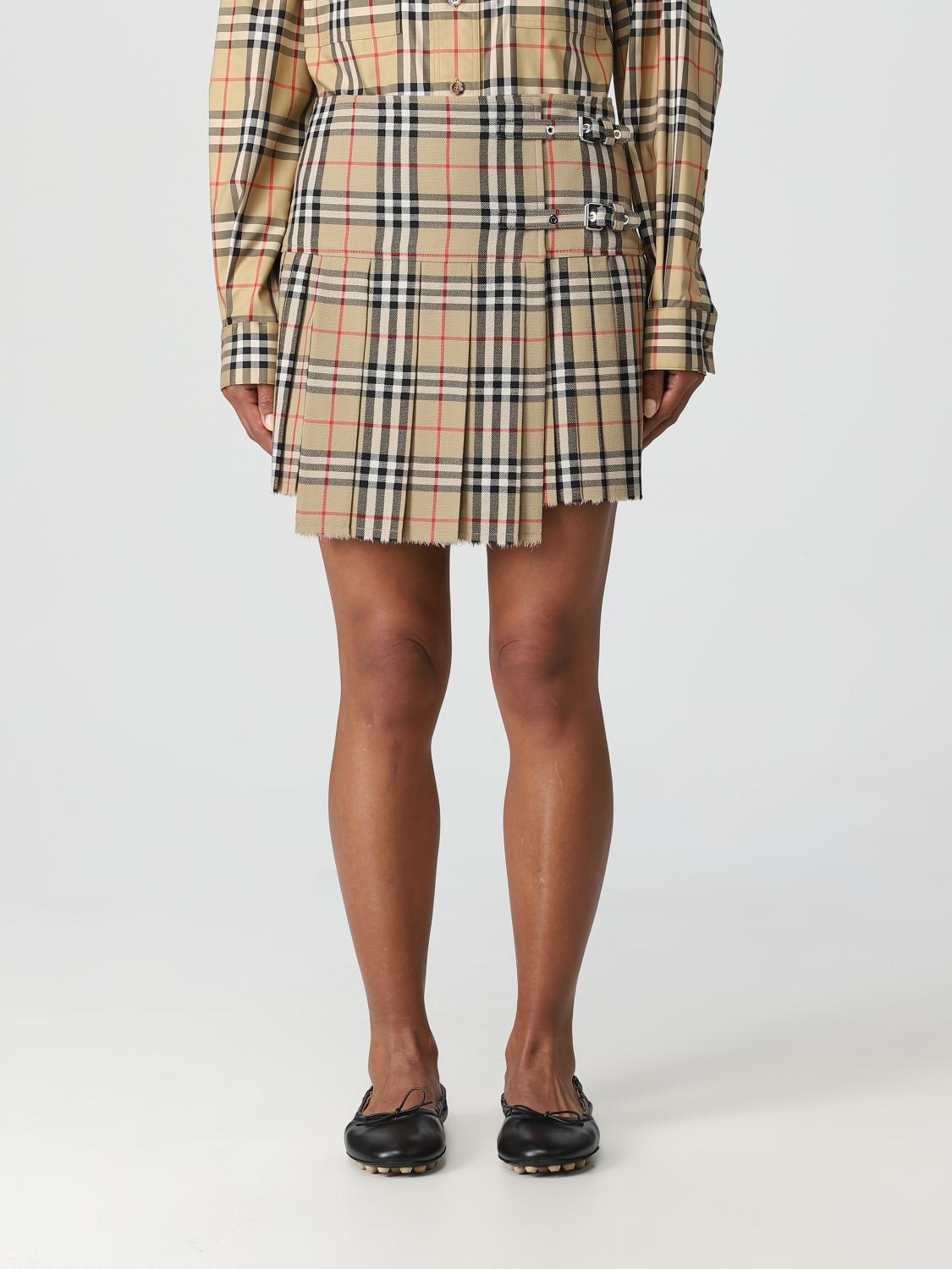 [Burberry] Mini skirt SS26 8025832