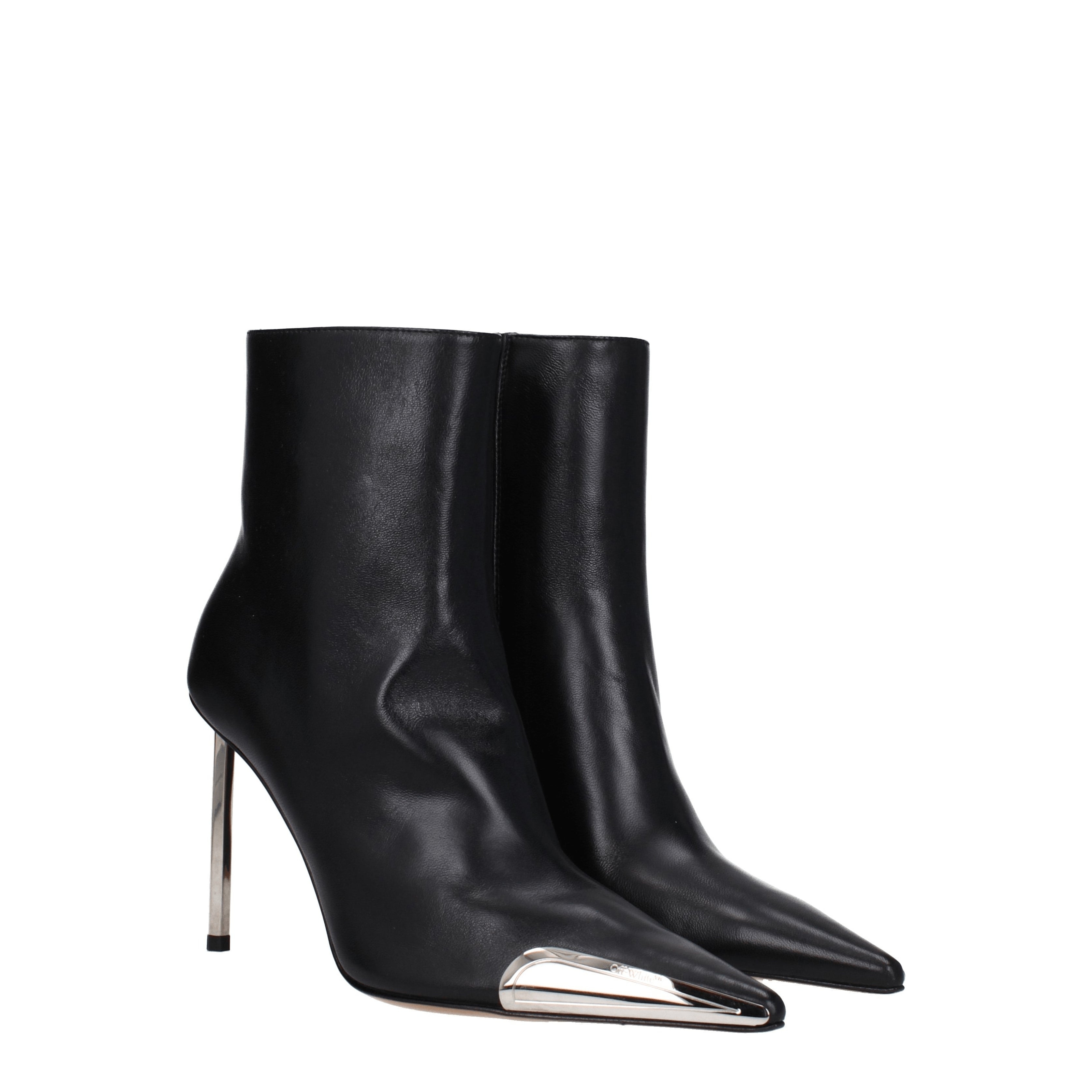 [Off-White] Ankle Boots SS25 OWID048LEA0011072