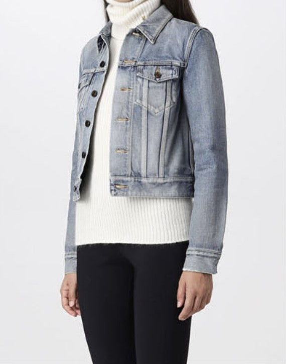 [Saint Laurent] Denim Jacket CO 8405050458451