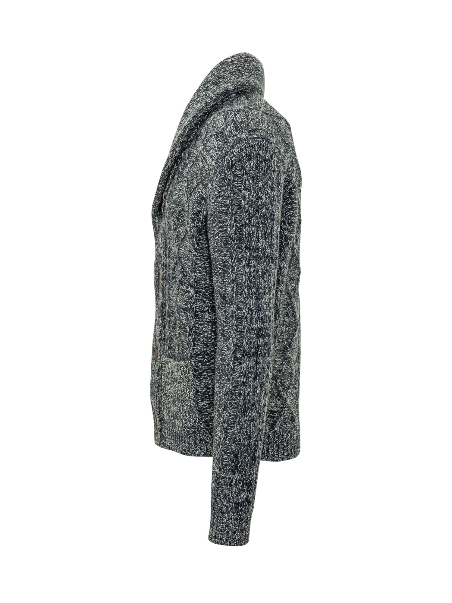 [Rakki] Cardigan FW26 TYCOONWVB BLU GRIGIO