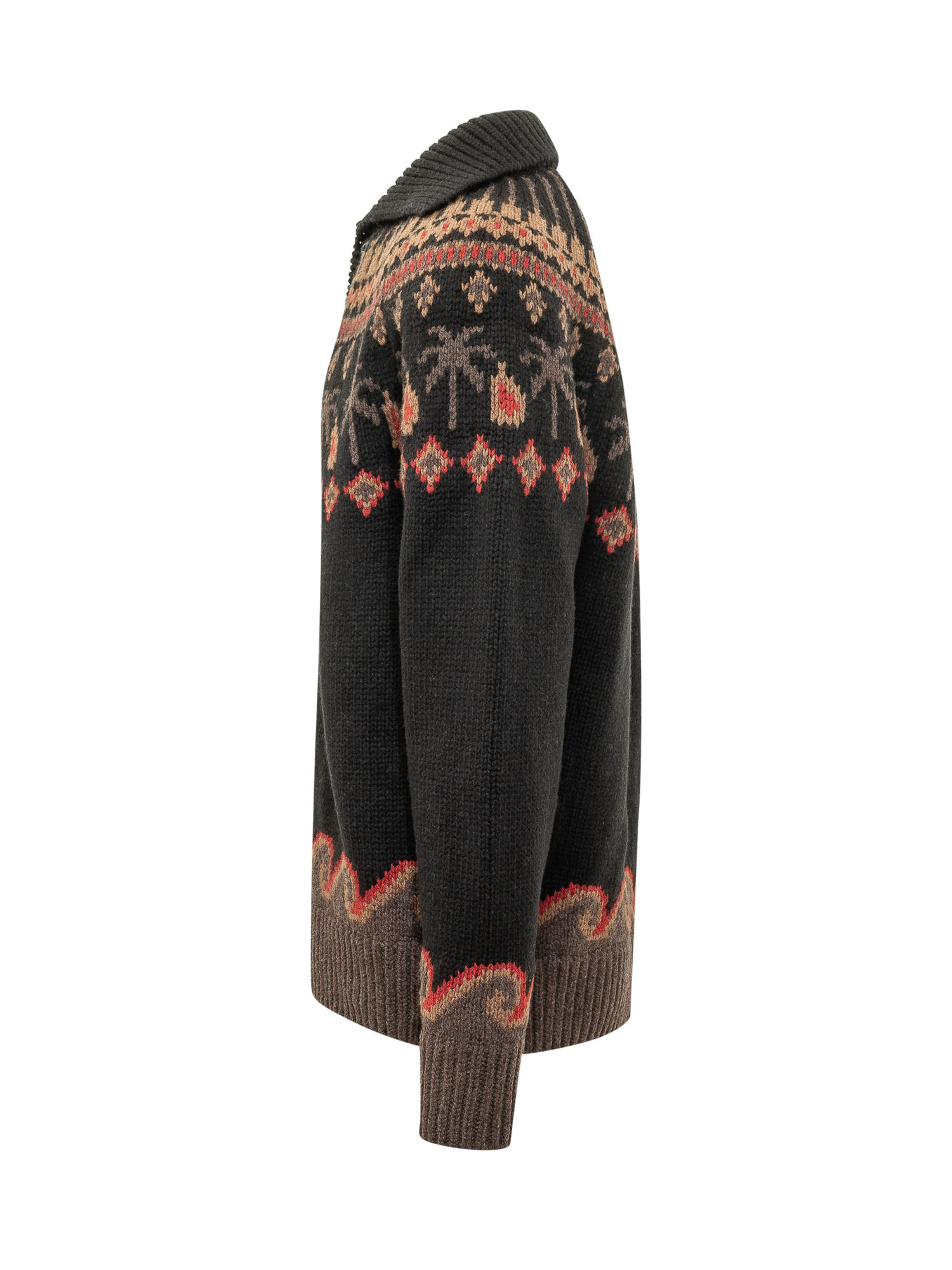 [Alanui] Cardigan FW26 LMHQ005E26KNI001 1060