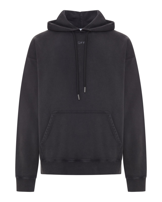 [Off-White] Hoodie FW26 44MBB085F26F00A001 VINTAGE BLACK