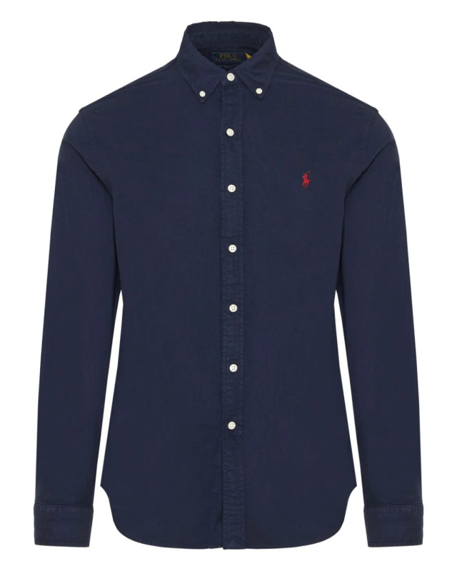[Polo Ralph Lauren] Shirts Long Sleeve CO 710767828003-CRUISENAVY