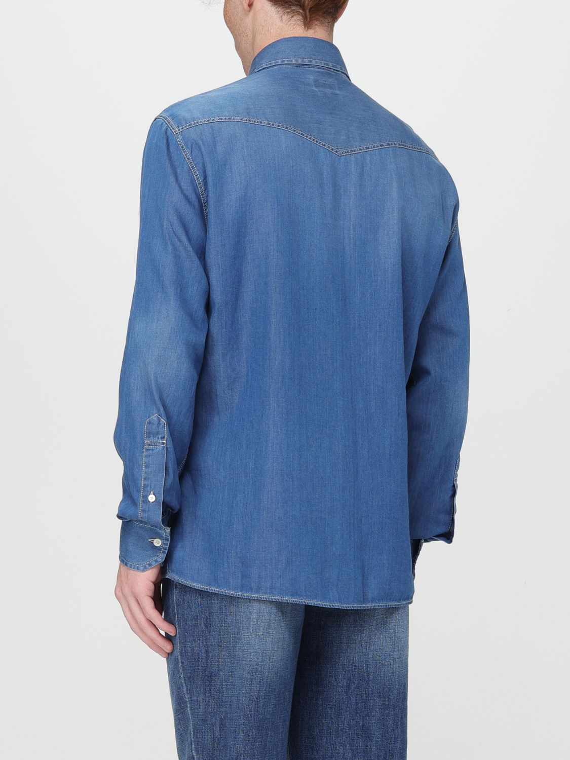 [Brunello Cucinelli] Shirts Long Sleeve SS26 MR6834008 COM47