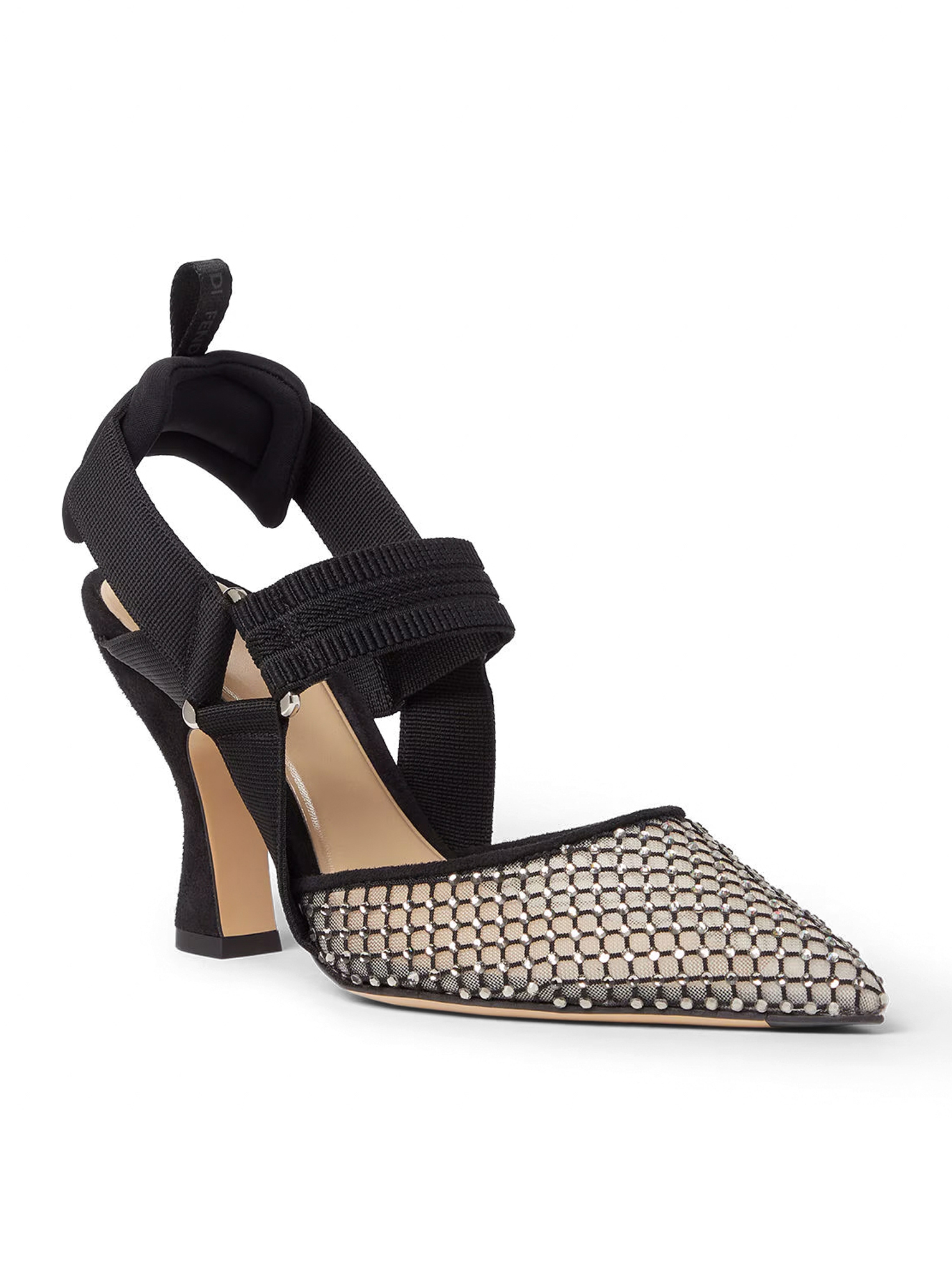 [Fendi] Slingback FW26 8J9243B18MF13BK BLACK DIAMOND