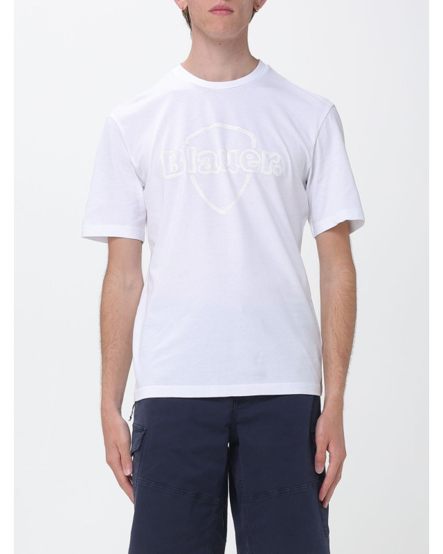 [BLAUER] T-shirts Short Sleeve SS26 BLUH02301007439 100