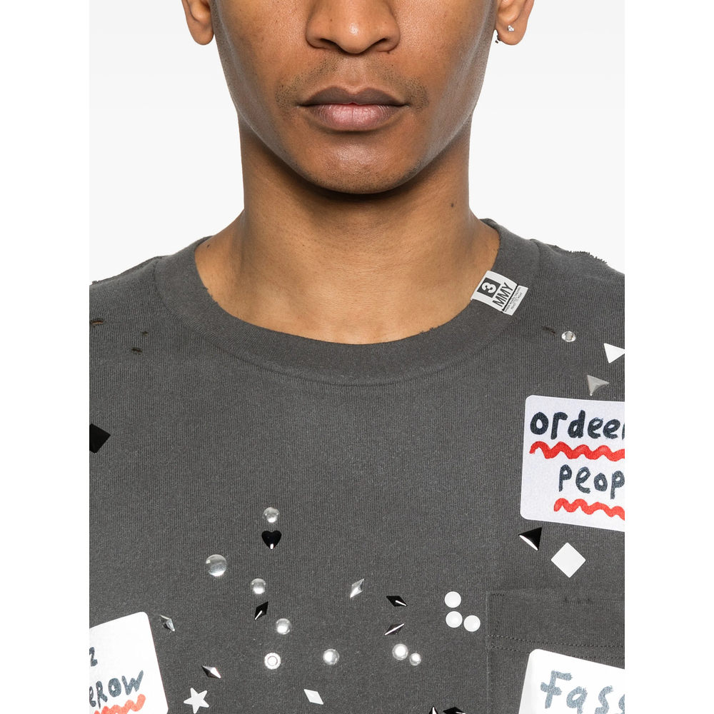 [Maison Mihara Yasuhiro] T-shirts Short Sleeve SS26 A16TS592  BLACK