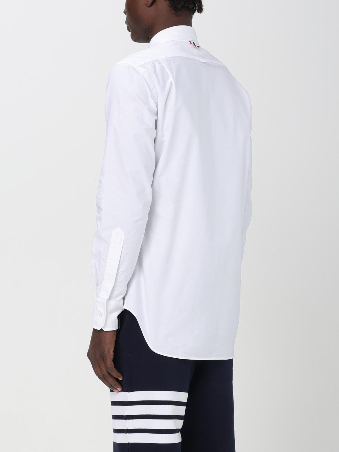 [Thom Browne] Shirts Long Sleeve FW25 MWL010EF0313 100