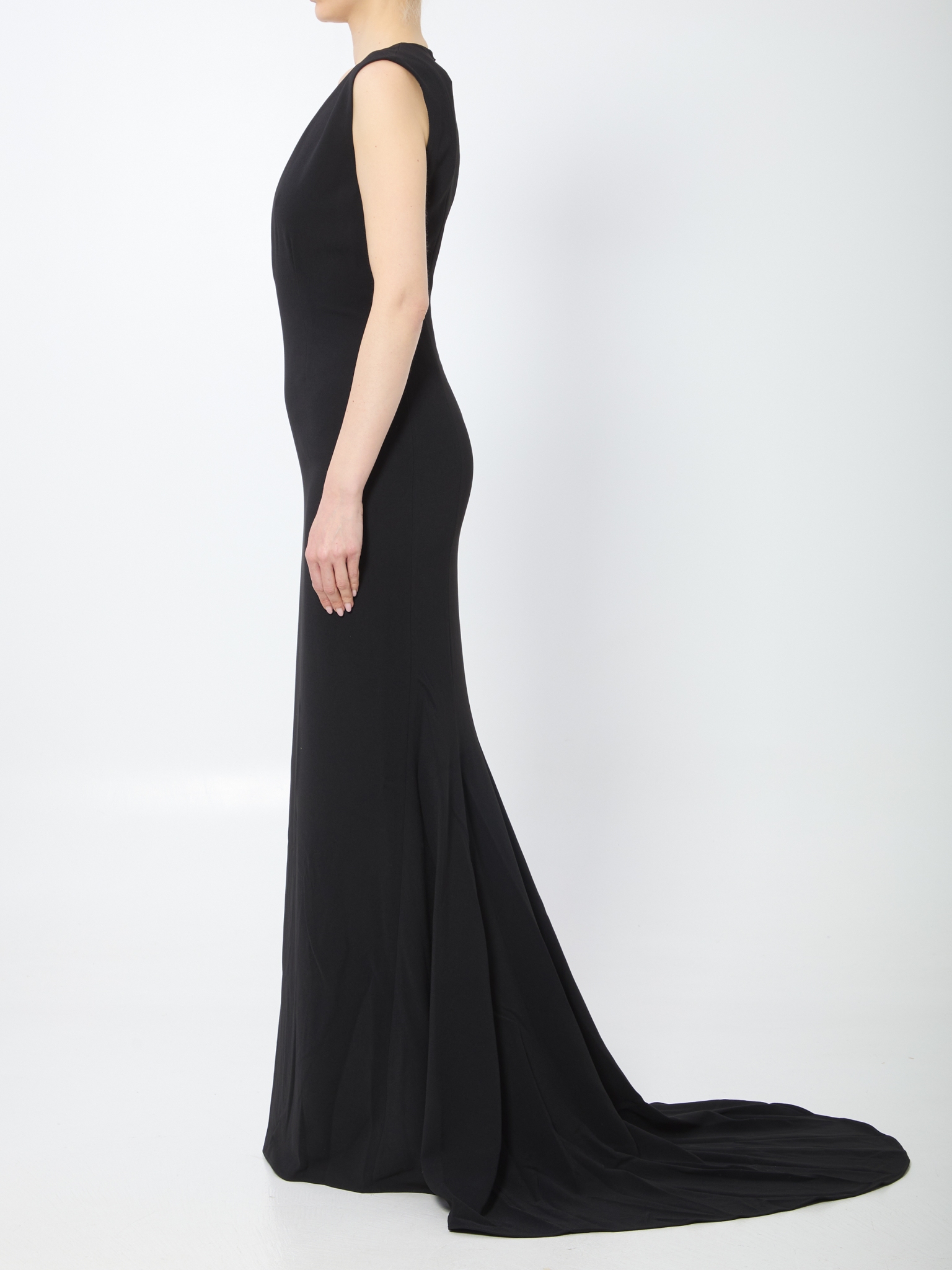 [Solace London] Sleeveless dress SS26 OS47005__BLACK