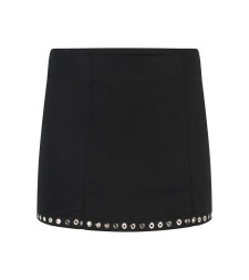 [Ludovic De Saint Sernin] Mini skirt FW24 AW24SK012WCO0022_BLACK