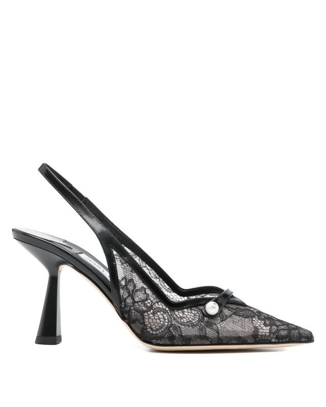 JIMMY CHOO AMITA85 DRHBLACK/BLACK