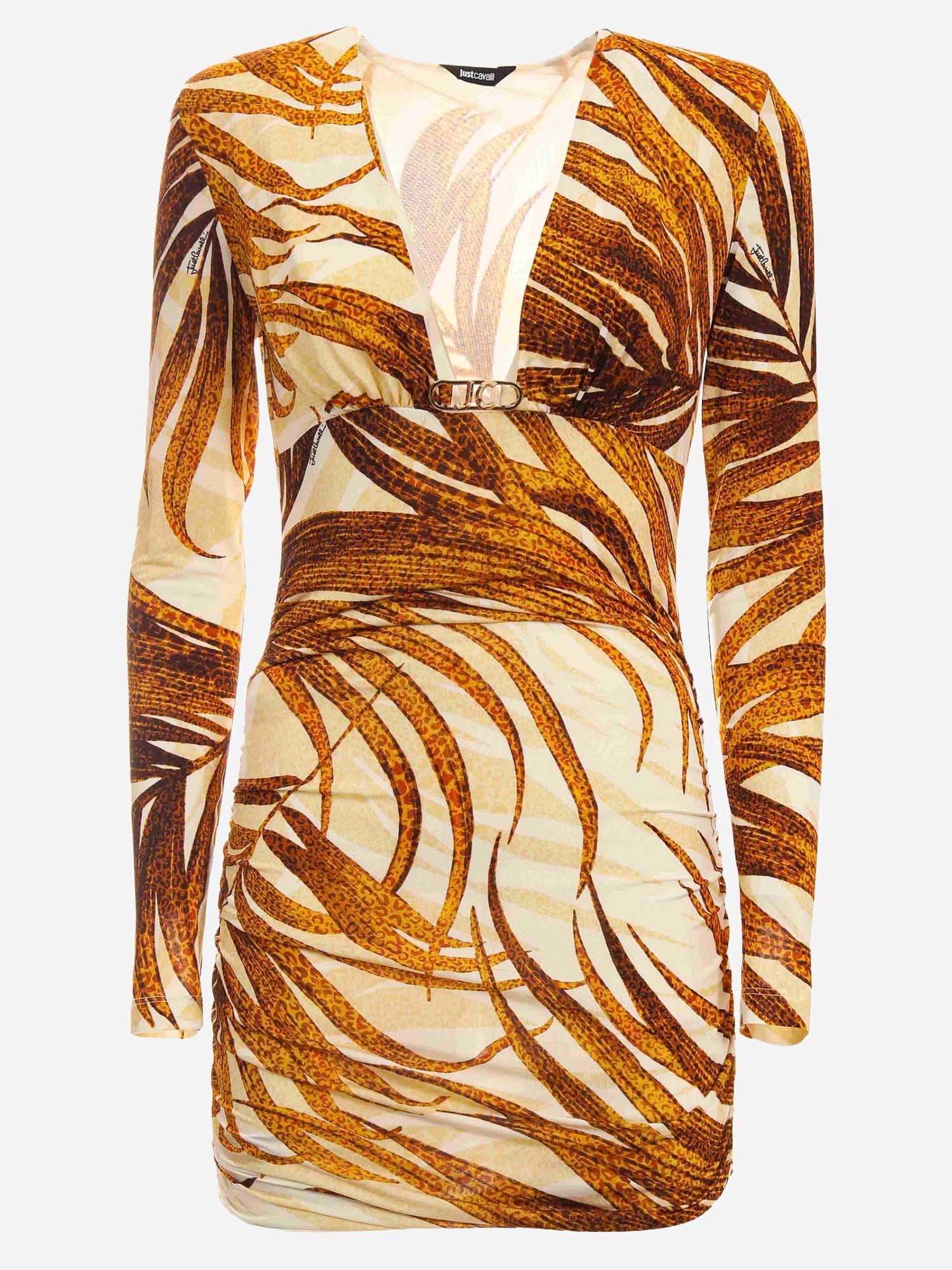 [Just Cavalli] Long sleeve dress SS26 80PAO957JS560638