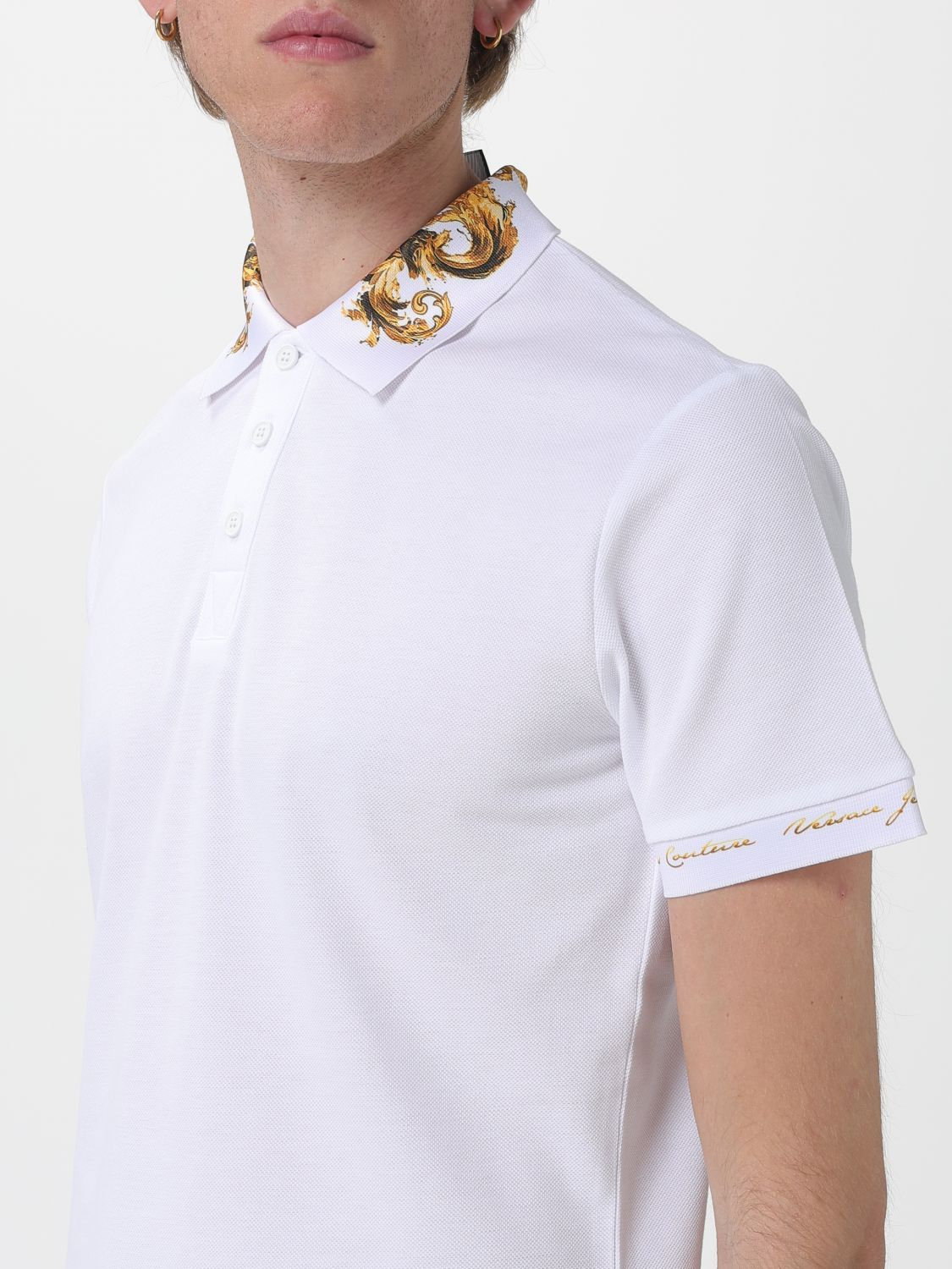 [VERSACE JEANS COUTURE] T-shirts Short Sleeve SS26 80GAGT12CJ01T G03