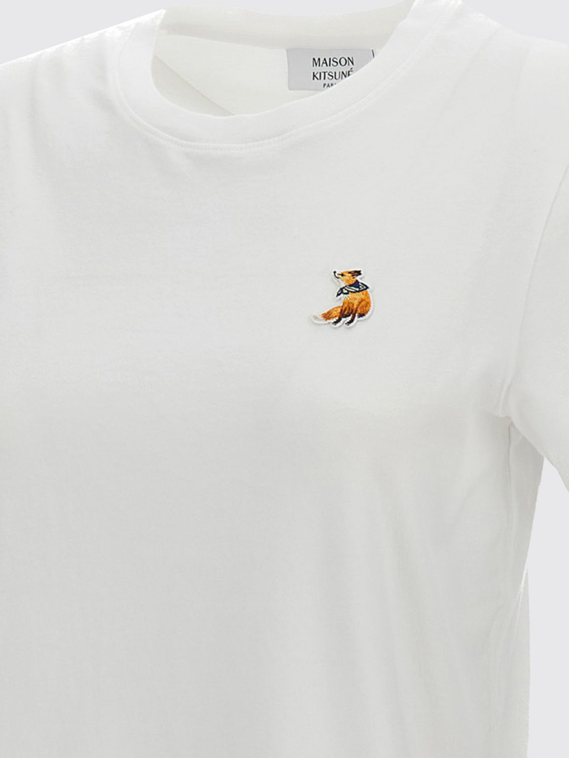 [MAISON KITSUNE] T-shirts Short Sleeve SS26 QW00109KJ7026 P100