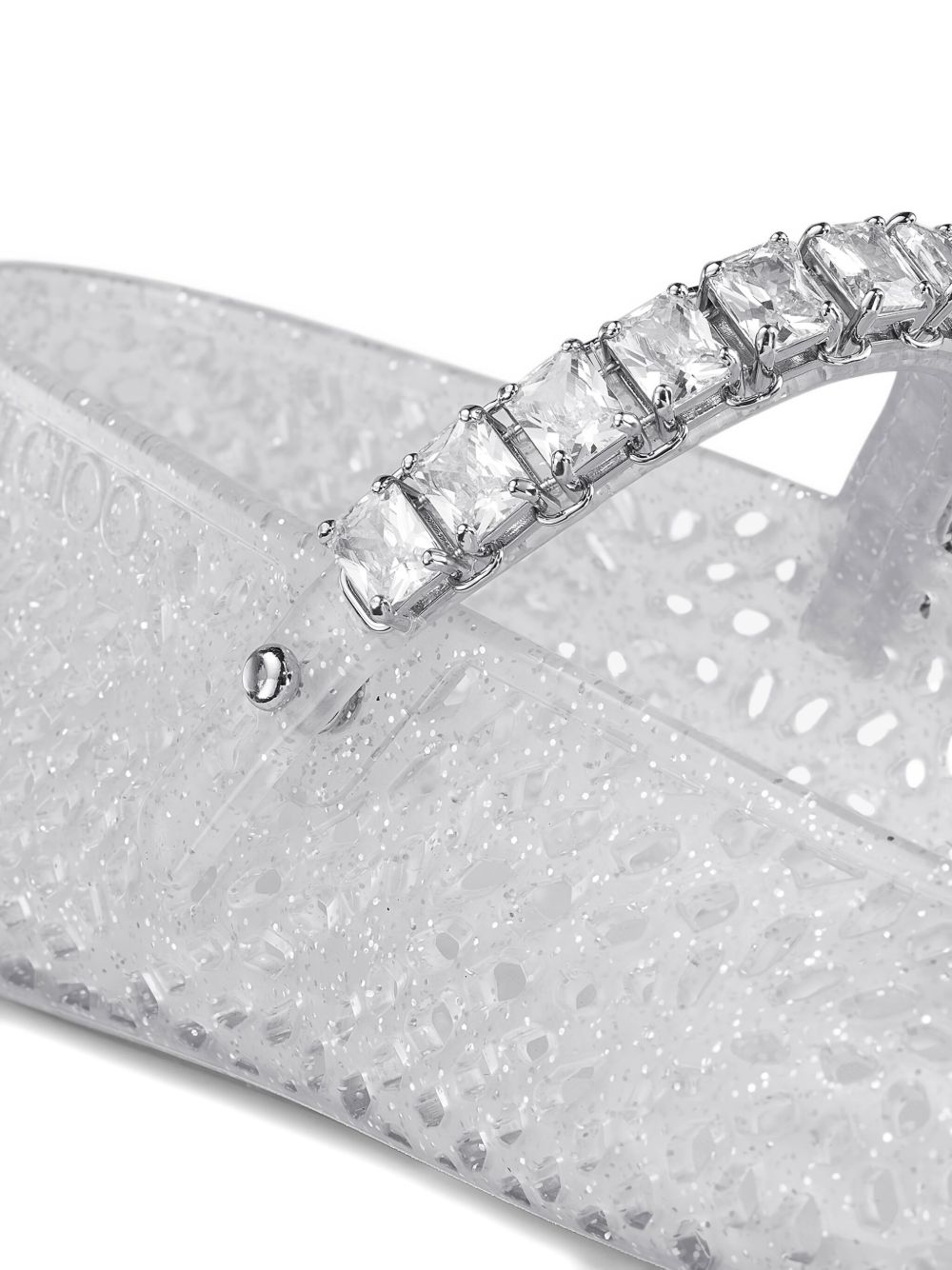 JIMMY CHOO THEJELLY NTXCLEAR/SILVERMIX/CRYSTAL