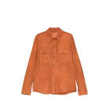 [Santoro] Leather Jacket SS26 50516-U  BRICK