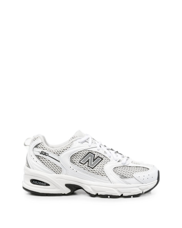NEW BALANCE U530KLB WHITE/SILVERMETALLIC/BLACK