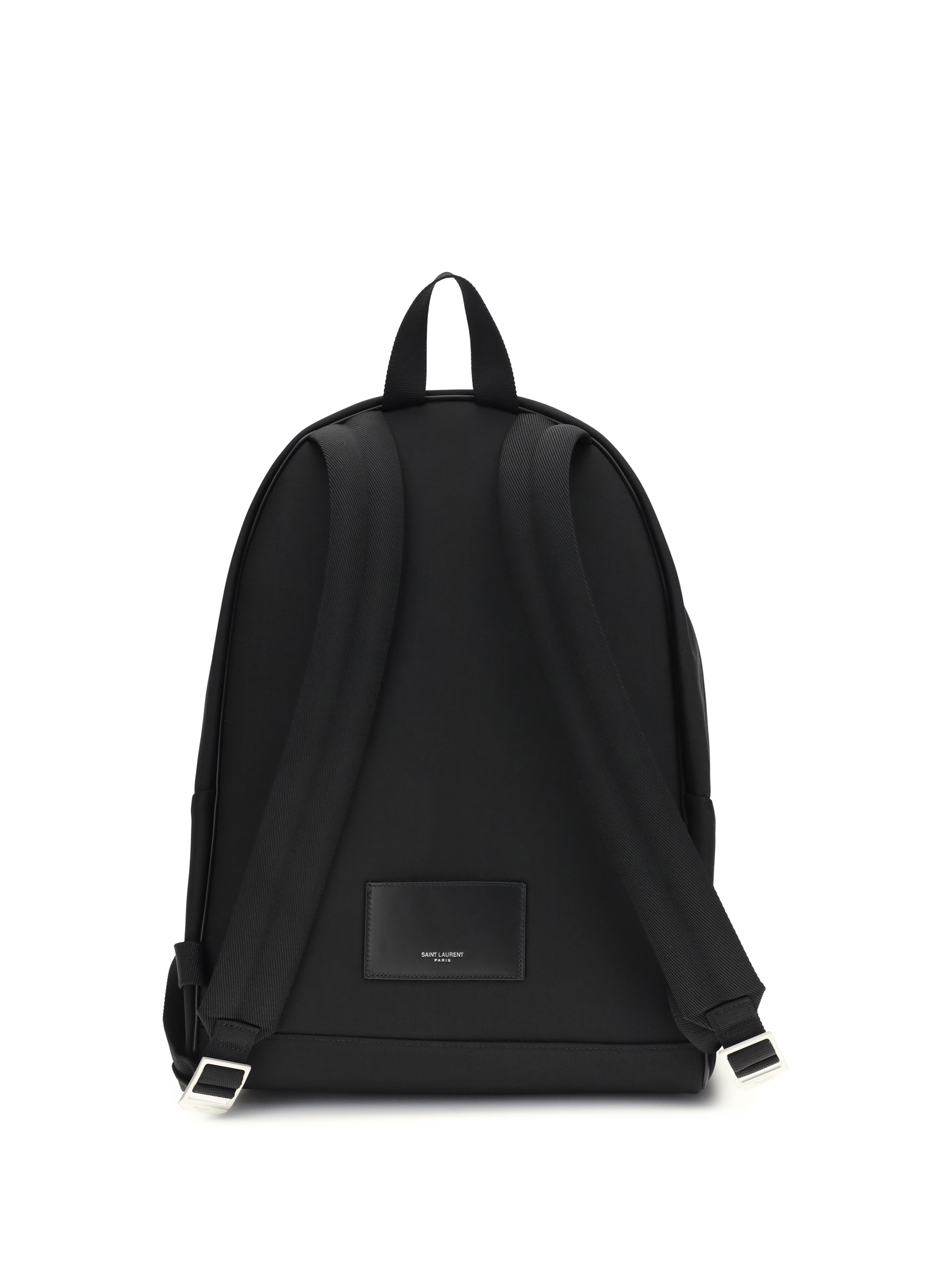 City Backpack in leather and nylon