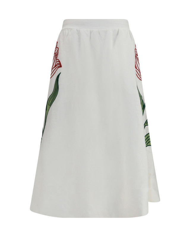 Floral embroidered Skirt