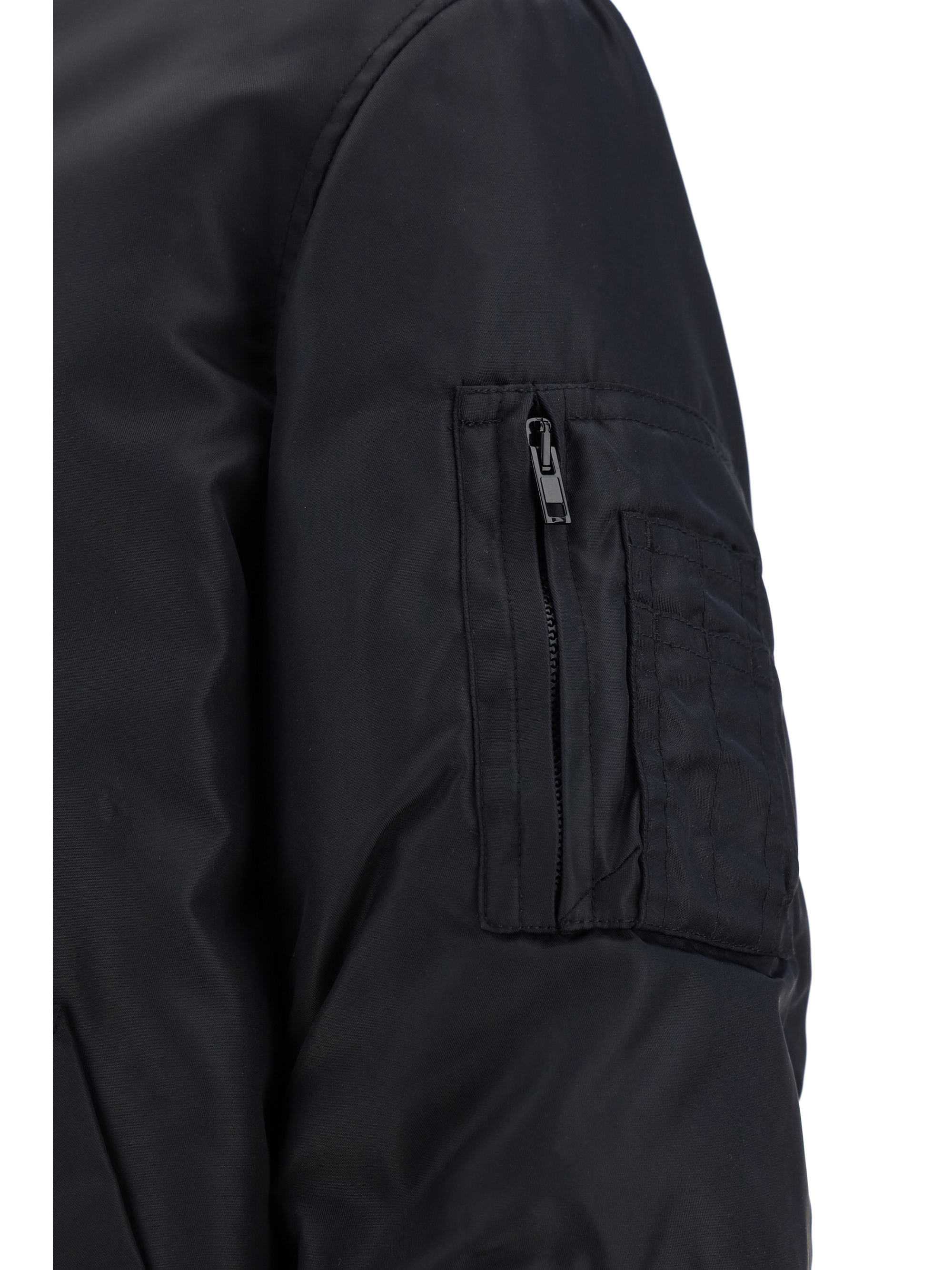 Zip-Up Bomber Jacket