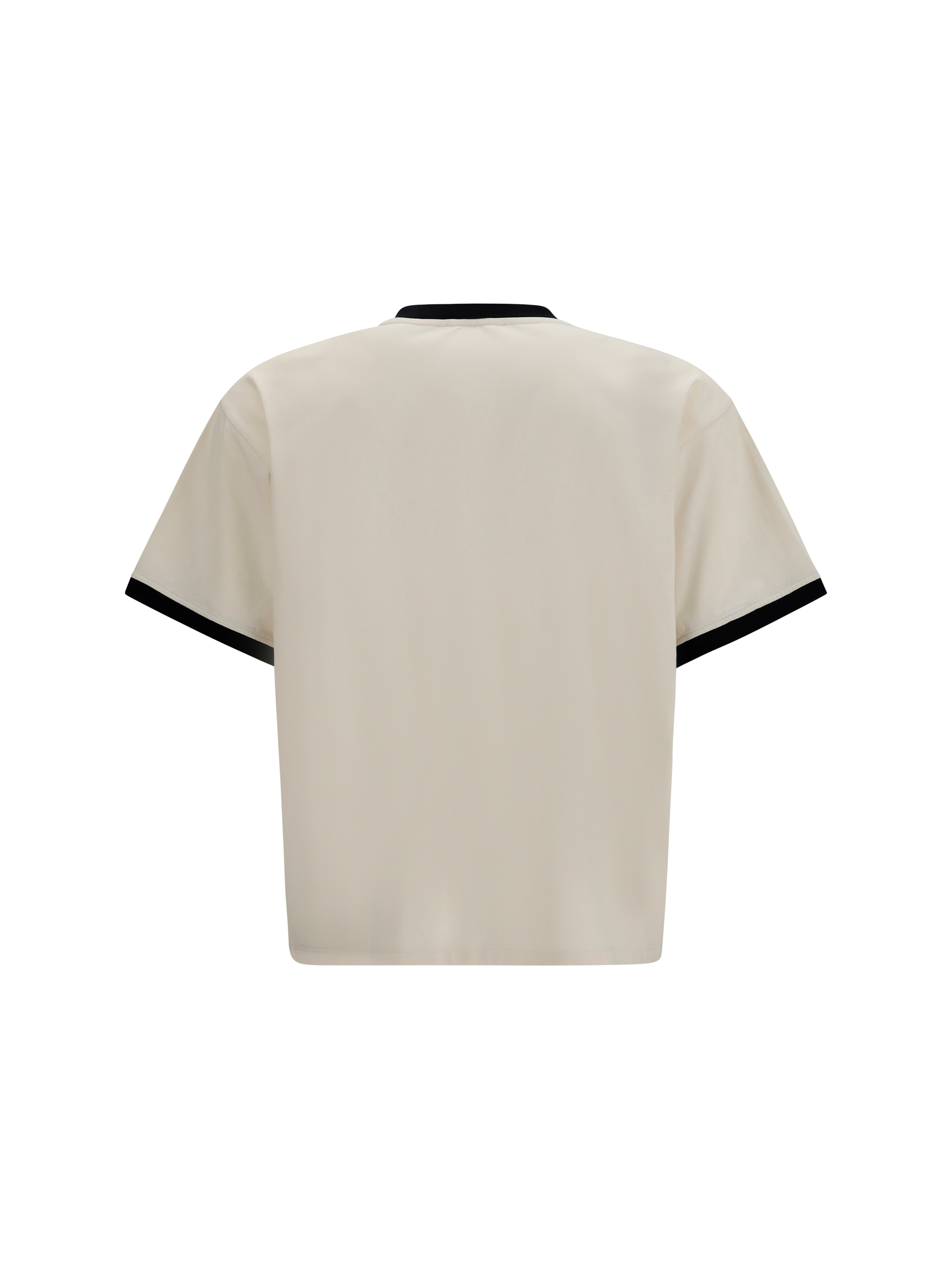 Cotton Jersey T-shirt With Poplin Balloo