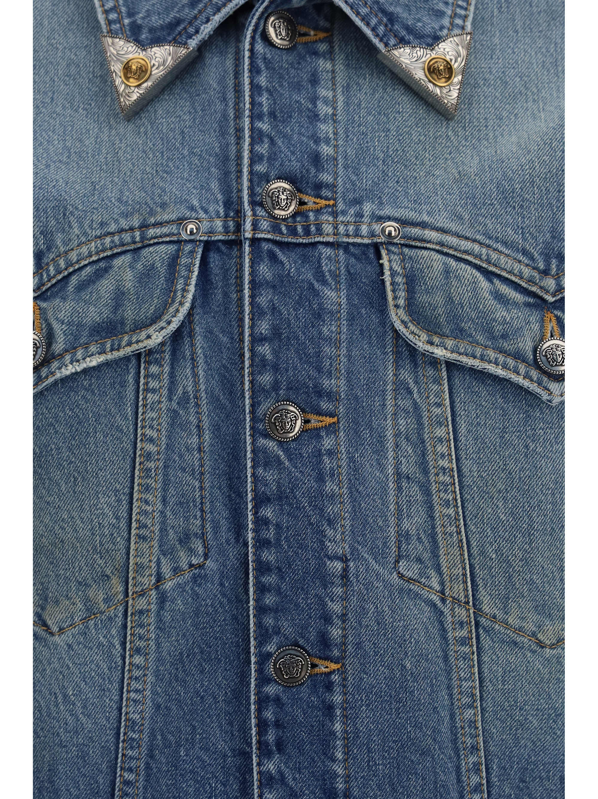 Stonewashed denim Jacket