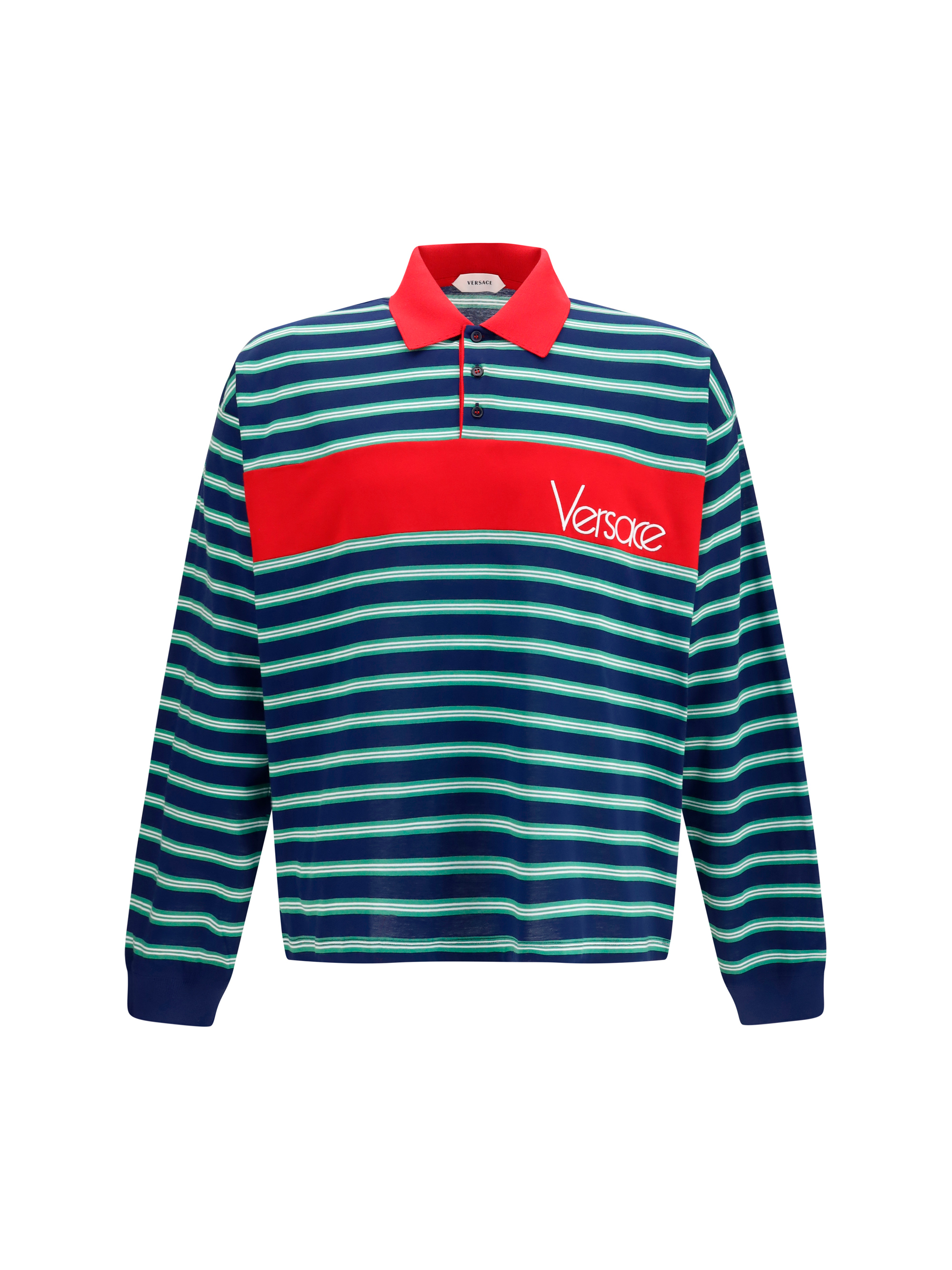 Striped cotton Polo