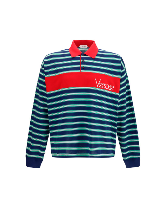 Striped cotton Polo
