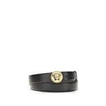 Medusa Buckle leather Belt