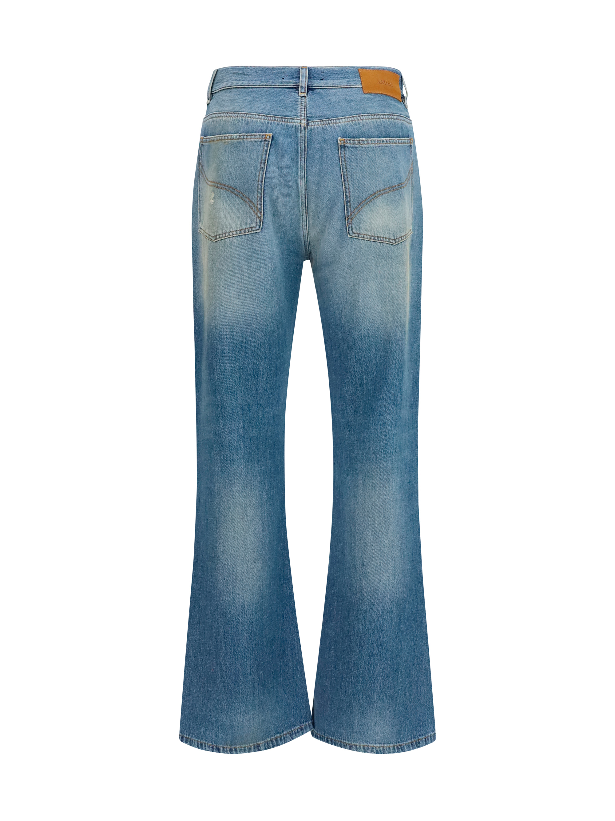 Slash flared distressed Jeans