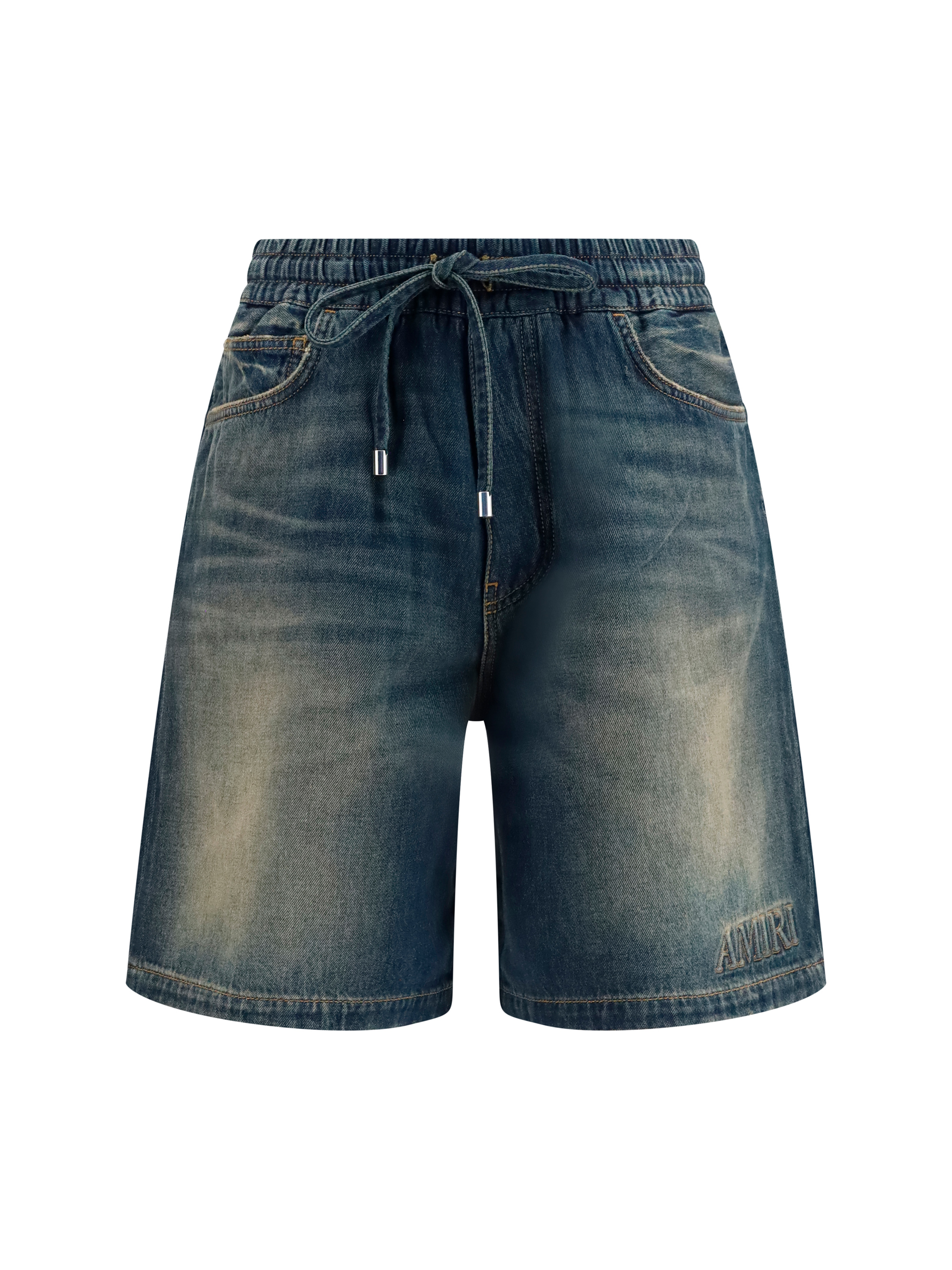 Drawstring denim Shorts