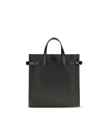 Medium Antibes grained leather Shopping Bag