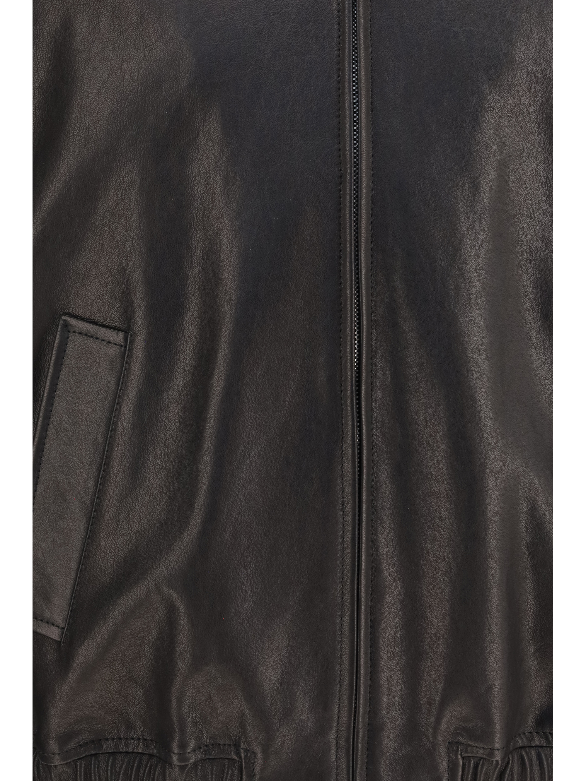 Leather Zip Jacket