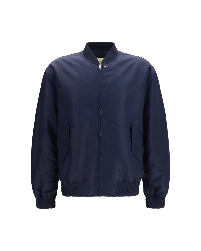 Nylon Jacket with ruffles
